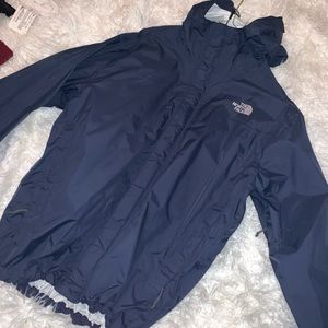 Navy North Face Windbreaker